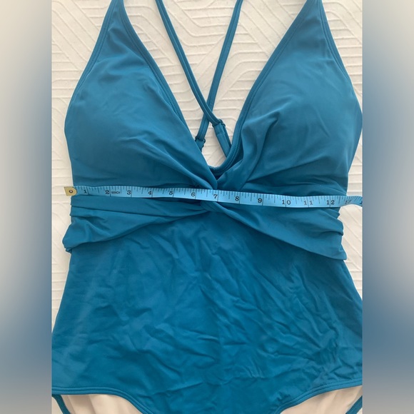 Joe Fresh one piece blue bathing suit- never worn. - Picture 2 of 4